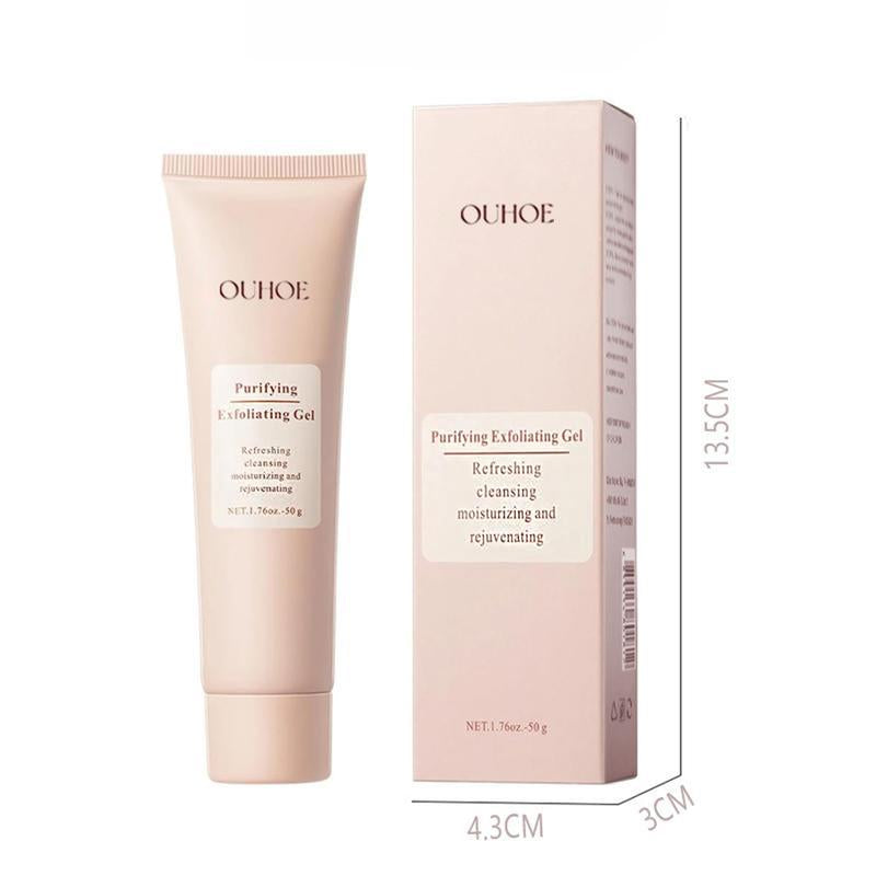 【B2】Exfoliating Gel , Facial Exfoliating Clean, Clean Pores Skincare Facial Scrub Gentle Hydrating Cleansing Cleanser