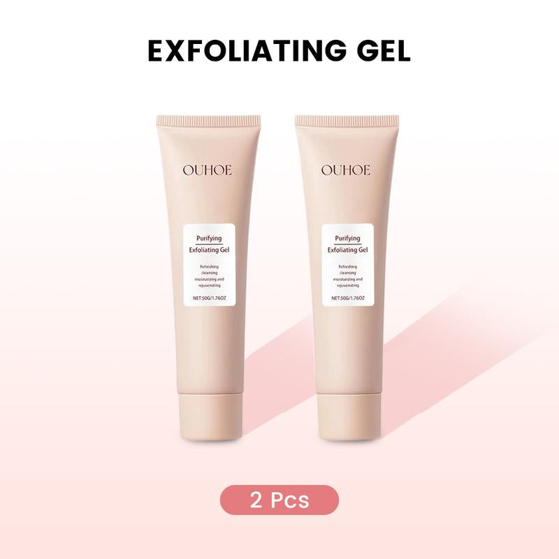 【B2】Exfoliating Gel , Facial Exfoliating Clean, Clean Pores Skincare Facial Scrub Gentle Hydrating Cleansing Cleanser