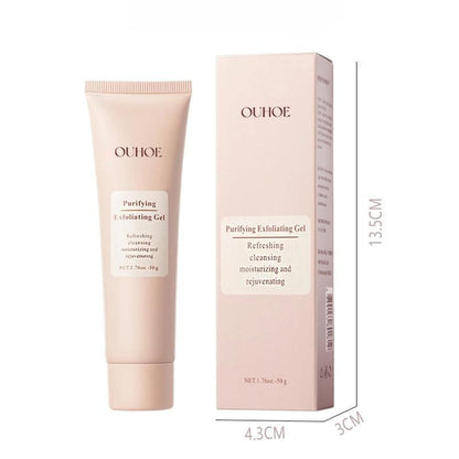 【B2】Exfoliating Gel , Facial Exfoliating Clean, Clean Pores Skincare Facial Scrub Gentle Hydrating Cleansing Cleanser