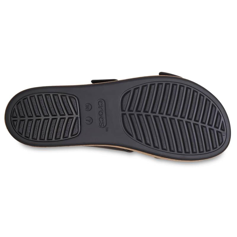 Crocs Adult Brooklyn Cork Buckle, Platform Wedge