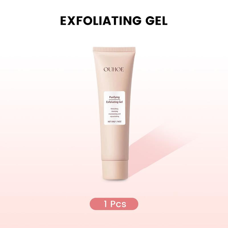【B2】Exfoliating Gel , Facial Exfoliating Clean, Clean Pores Skincare Facial Scrub Gentle Hydrating Cleansing Cleanser